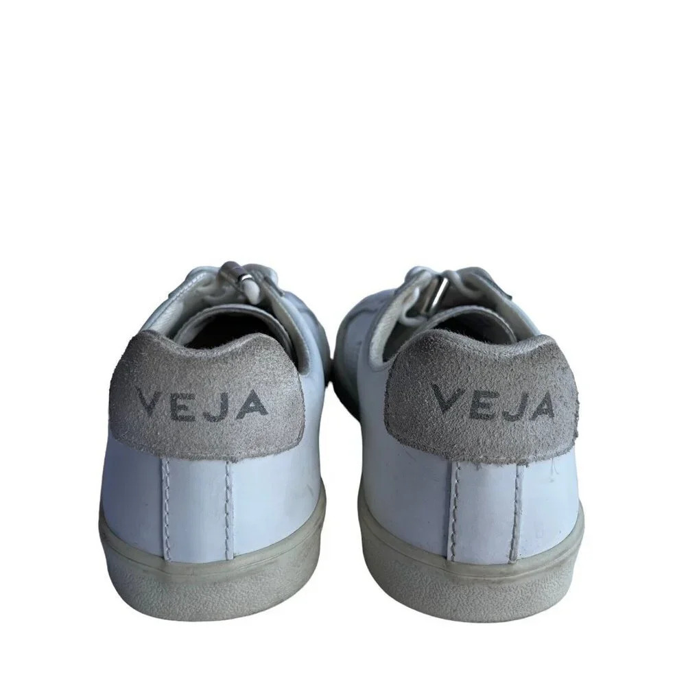 VEJA Esplar WOMEN'S SNEAKER SHOES EXTRA WHITE/ NATURAL SIZE US 6, EU 37 - Picture 4 of 6
